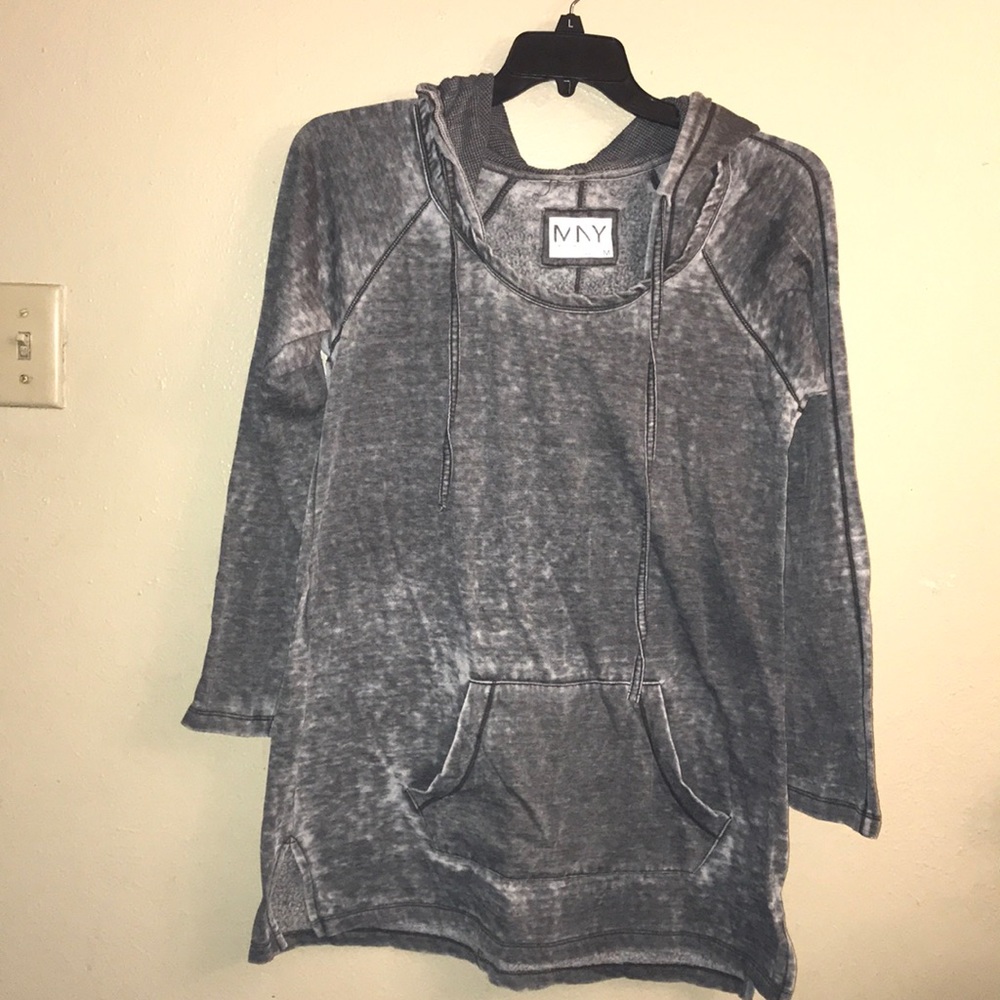 Marc New York, grey sweater hoodie.size medium